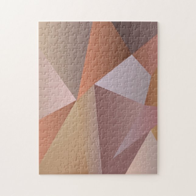 Puzzle Formas geométricas modernas Boho Ombre (Vertical)