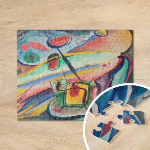 Puzzle Formularios abstractos   Rudolf Bauer