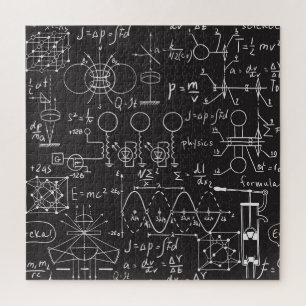 Puzzle Fórmulas científicas: Patrulla de cálculos de Chal