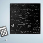 Puzzle Fórmulas y ecuaciones matemáticas en blanco y negr<br><div class="desc">Gran rompecabezas para mantener a cualquiera entretenido durante bastante tiempo. Este rompecabezas no es fácil. Las fórmulas matemáticas son de color blanco sobre un fondo negro. Este es un gran regalo para matemáticos,  profesores de matemáticas,  recién graduados,  etc. Ilustrado y diseñado por Patricia Álvarez.</div>