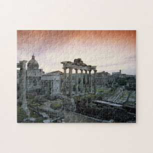 Puzzle Foro Romano al amanecer
