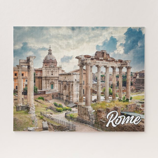 Puzzle Foro romano | Roma, Italia (Horizontal)