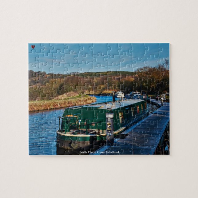 Puzzle Fort Clyde Canal Scotland (Horizontal)