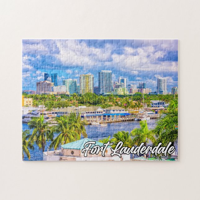 Puzzle Fort Lauderdale, Florida, Estados Unidos (Horizontal)