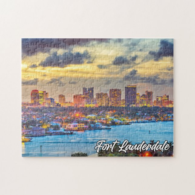Puzzle Fort Lauderdale, Florida, Estados Unidos (Horizontal)