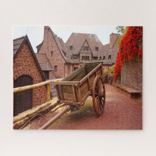 Puzzle Fortaleza Eisenach Wartburg Alemania.