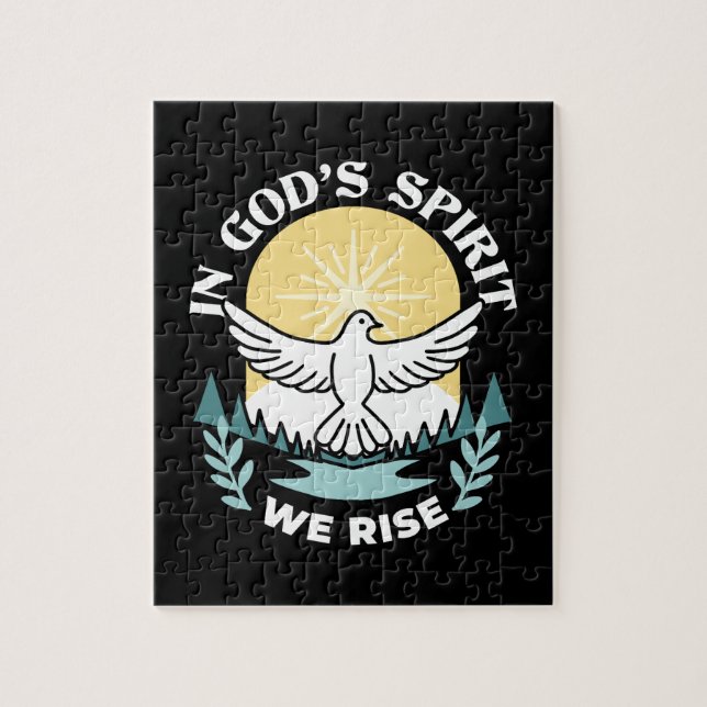 Puzzle Fortaleza espiritual en Dios - Levantando a los cr (Vertical)