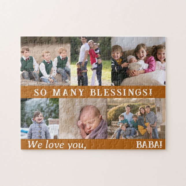 Puzzle Foto de abuelo (Horizontal)