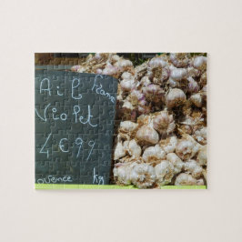 Puzzle Foto de Ail Violet French Garlic