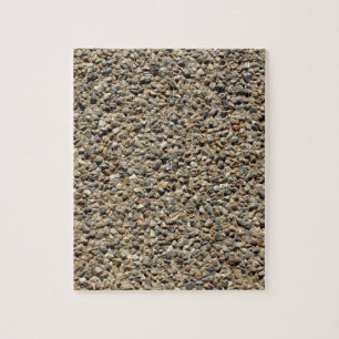 Puzzle Foto de arena y grava