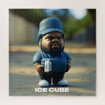 Foto de arte divertida de retrato de ICE CUBE