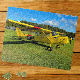 Puzzle Foto de avión divertida y genial, familia de pilot