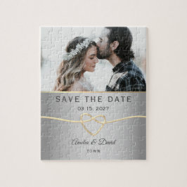 Puzzle Foto de boda para guardar la fecha