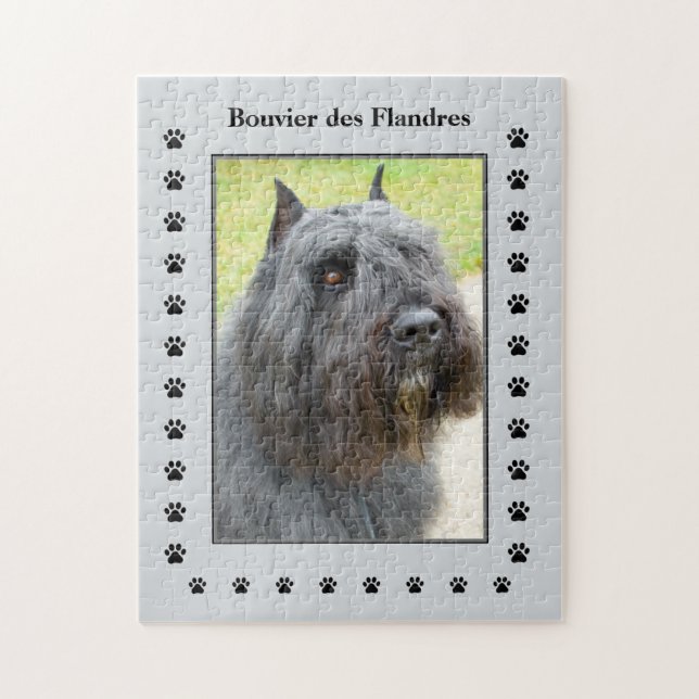 Puzzle Foto de Bouvier des Flandres (Vertical)