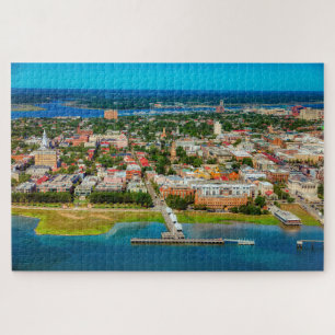 Puzzle Foto de Charleston South Carolina City Skyline