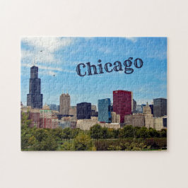 Puzzle Foto de Chicago City Skyline