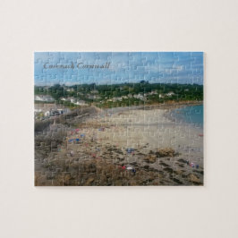 Puzzle Foto de Cornualles Inglaterra de la playa de