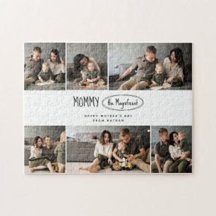 Puzzle Foto de familia de Días de la Madre personalizados