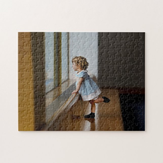 Puzzle Foto de familia favorita de niño pequeño (Horizontal)