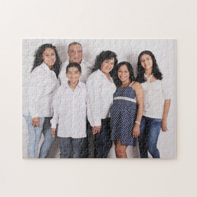 Puzzle Foto de familia personalizada (Horizontal)