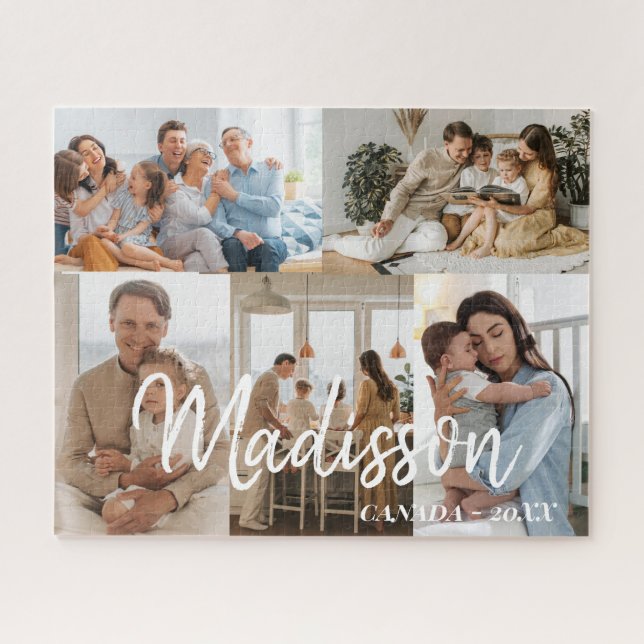 Puzzle Foto de familia sencilla (Horizontal)