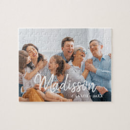Puzzle Foto de Familia Simple