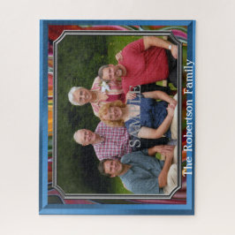 Puzzle Foto de familia y personalizar con nombre