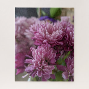 Puzzle Foto de flor rosa