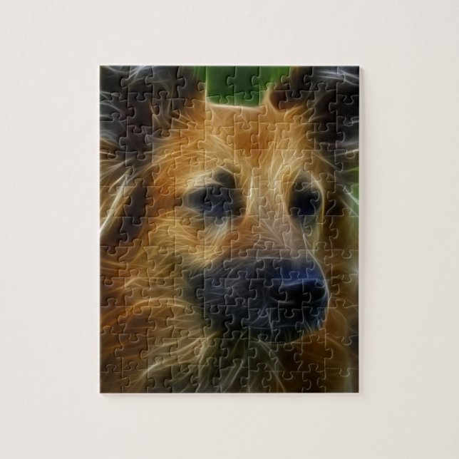 Puzzle Foto de GSD German Shepherd (Vertical)