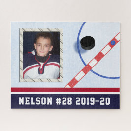 Puzzle Foto de jugador de hockey sobre hielo de Guay