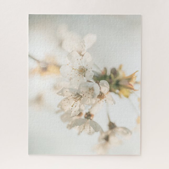 Puzzle Foto de la naturaleza del cerezo (Vertical)