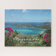 Foto de la playa tropical de Magens Bay St. Thomas