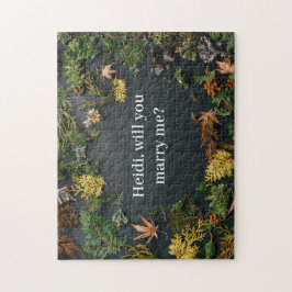 Puzzle Foto de la propuesta de compromiso de flotación de