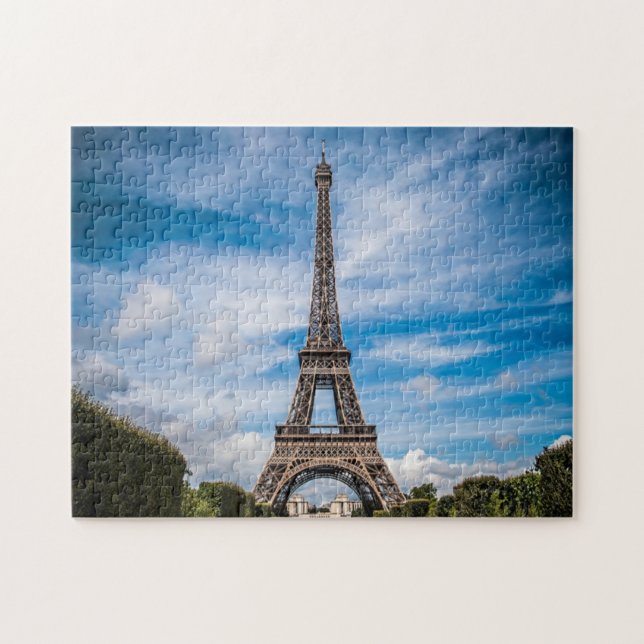 Puzzle Foto de la Torre Eiffel de Francia (Horizontal)