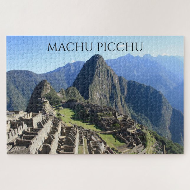 Puzzle Foto de las ruinas de Machu Picchu (Horizontal)