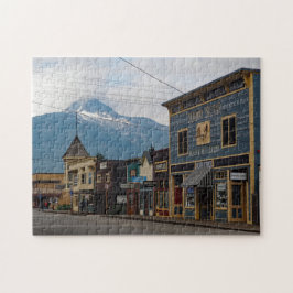 Puzzle Foto de los edificios de Alaska Skagway Town