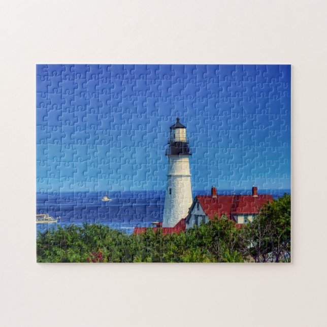 Puzzle Foto de Maine Portland Head Light (Horizontal)