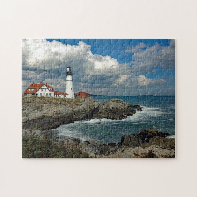 Puzzle Foto de Maine Portland Head Lighthouse (Horizontal)