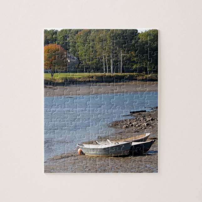 Puzzle Foto de Maine Rowboat Water (Vertical)