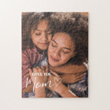 Foto de mamá de Love You Personalizada