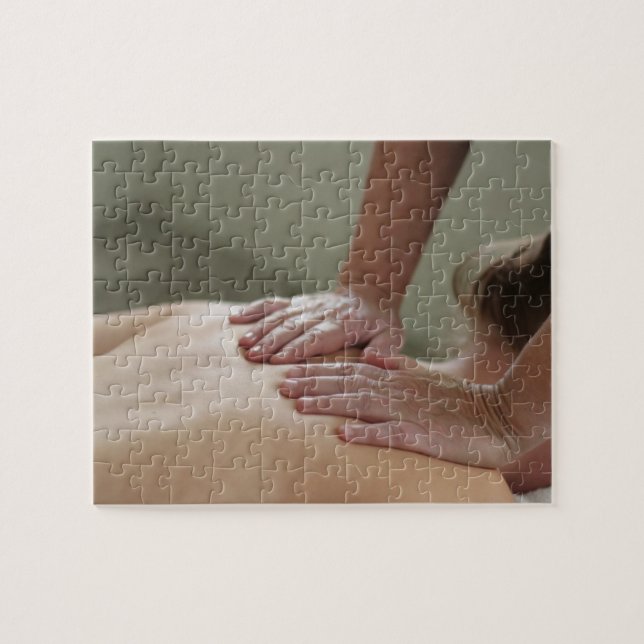 Puzzle Foto de Masaje Sueco (Horizontal)