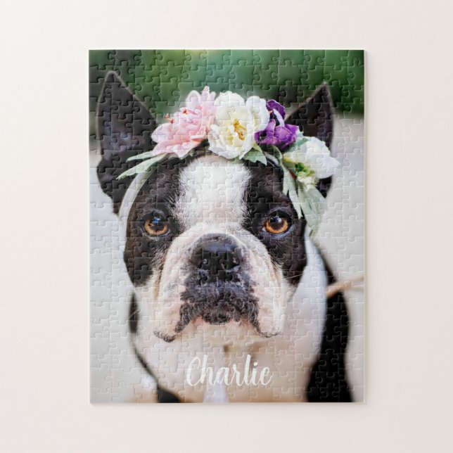 Puzzle Foto de mascota personalizada (Vertical)