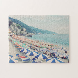 Puzzle Foto de Monterosso al Mare Cinque Terre en la play