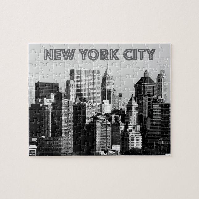 Puzzle Foto de New York City Lower Manhattan Pro (Horizontal)