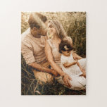Puzzle Foto de nuestro retrato de familia dulce 11"x14"<br><div class="desc">Añadir su propia foto; personalizar el tamaño</div>