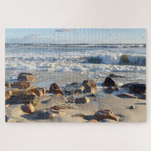 Puzzle Foto de olas del Océano Atlántico