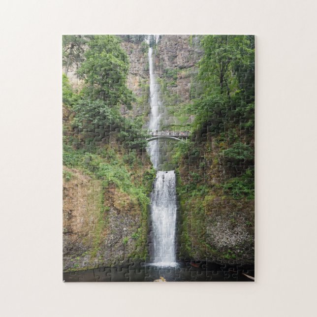 Puzzle Foto de Oregon Multnomah Falls (Vertical)