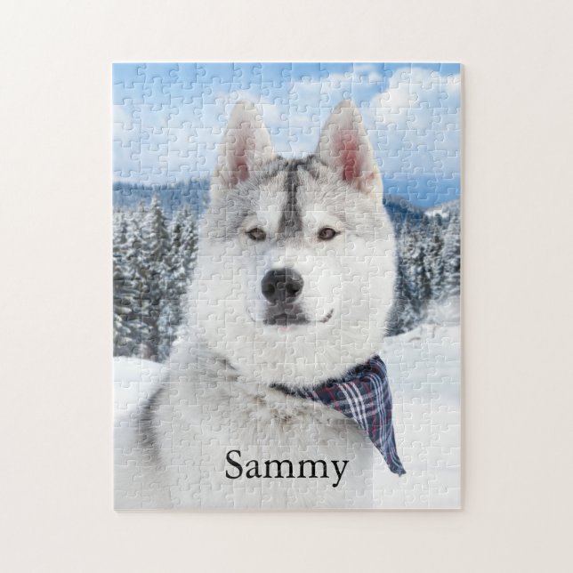Puzzle Foto de perro (Vertical)