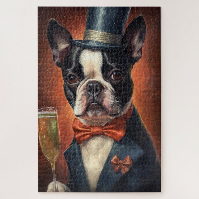 Puzzle Foto de perro personalizado (Vertical)