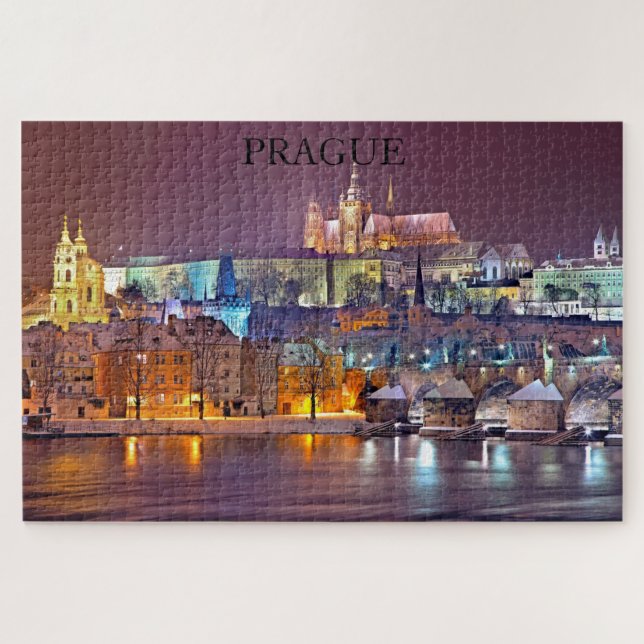 Puzzle Foto de Praga (Horizontal)
